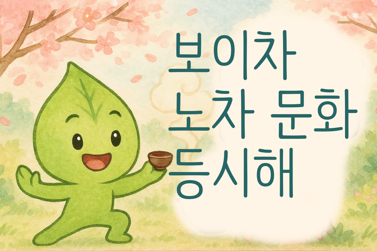 보이차 노차문화와 등시해