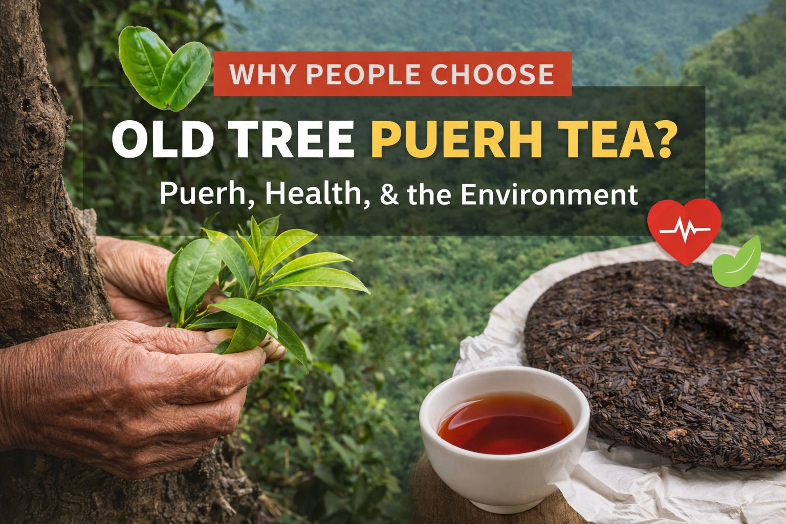 왜 사람들은 고수차를 선택하는가 – 보이차·건강·환경의 상관관계