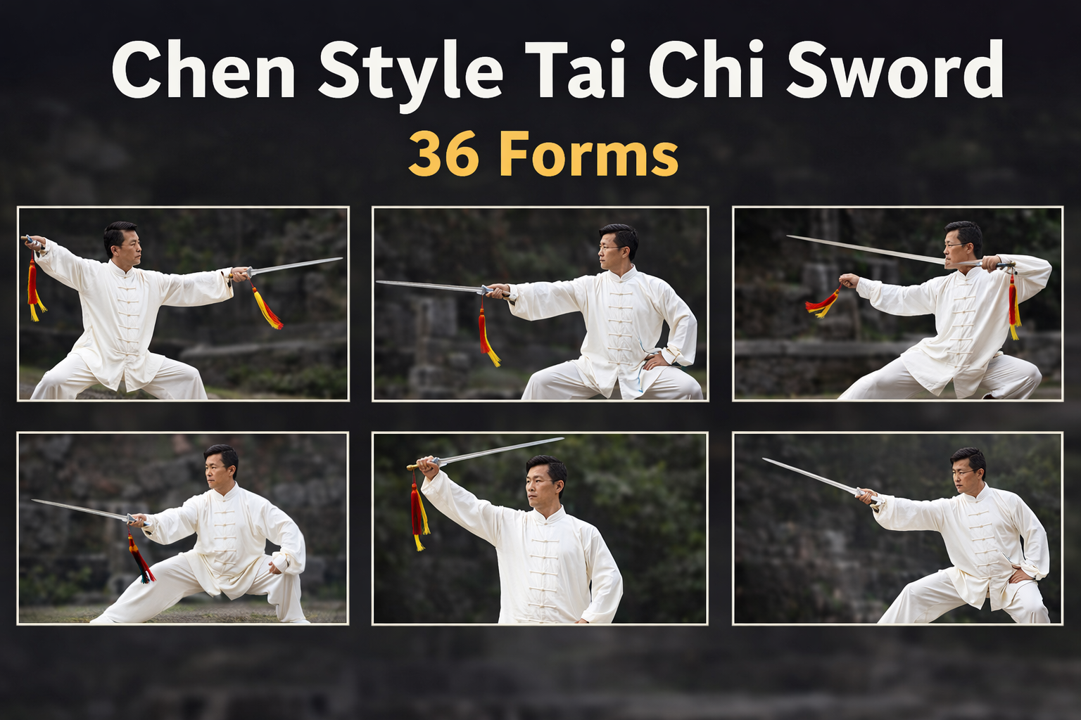 진씨태극단검 36식 | 태극권(Taichi) | 동정문화