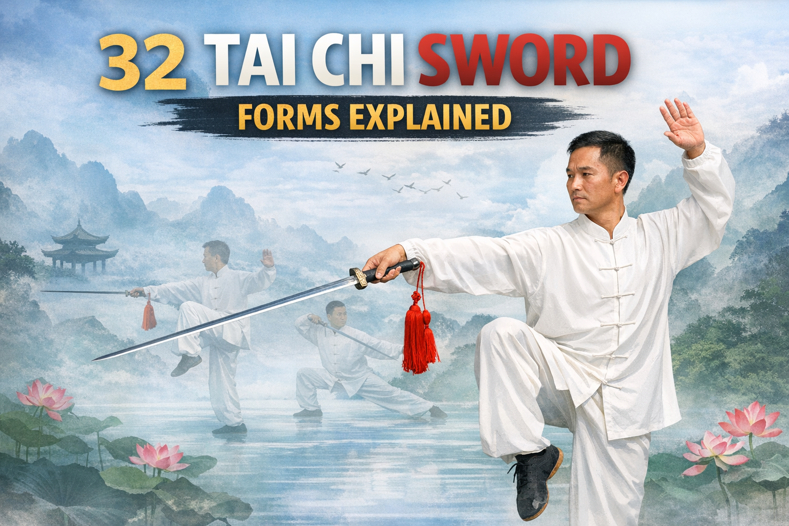 32식태극검 명칭과 설명