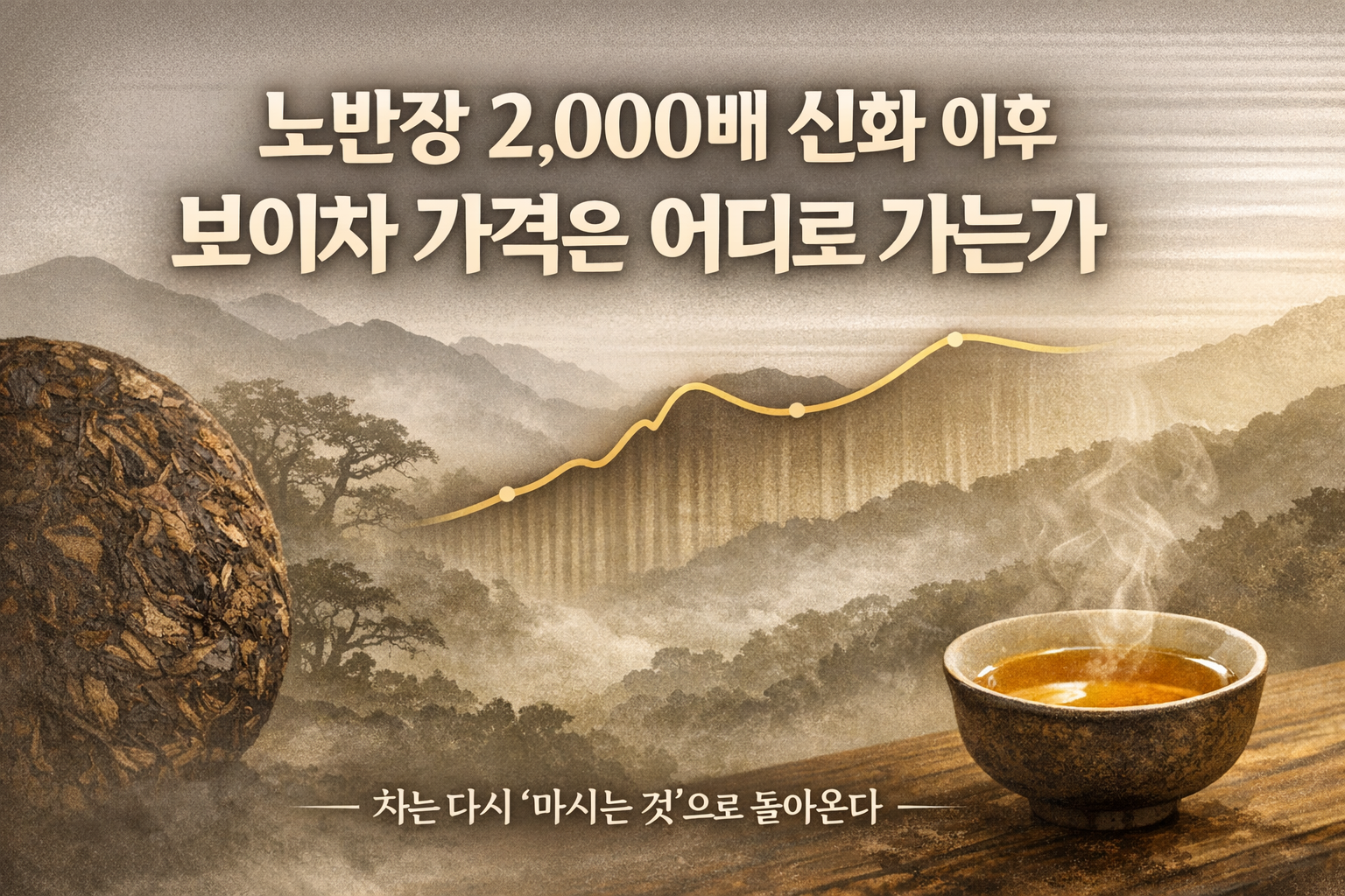 보이차 가격상승 이후