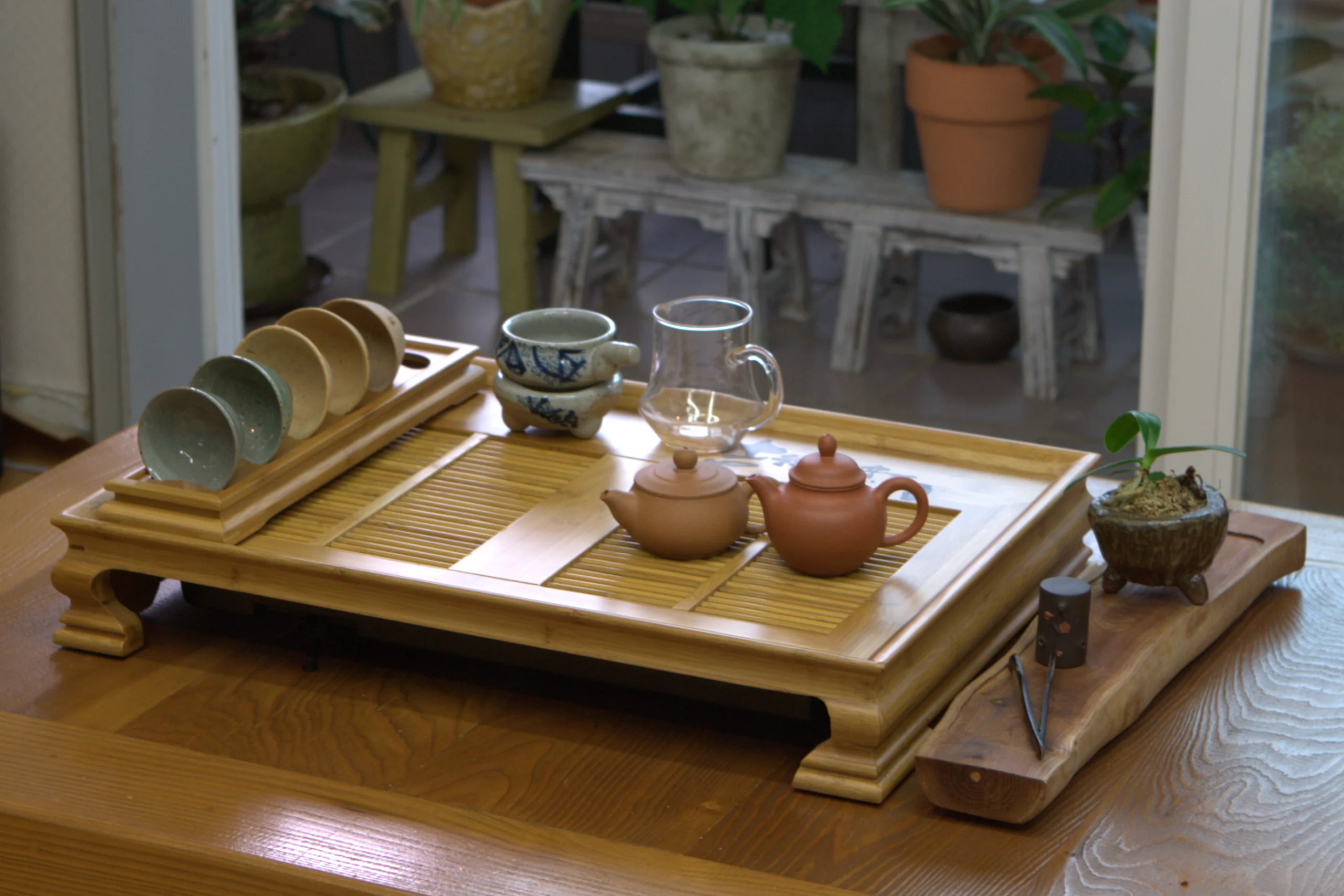 보이차 먹는법 다구