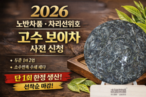 공구2026 특제 보이차