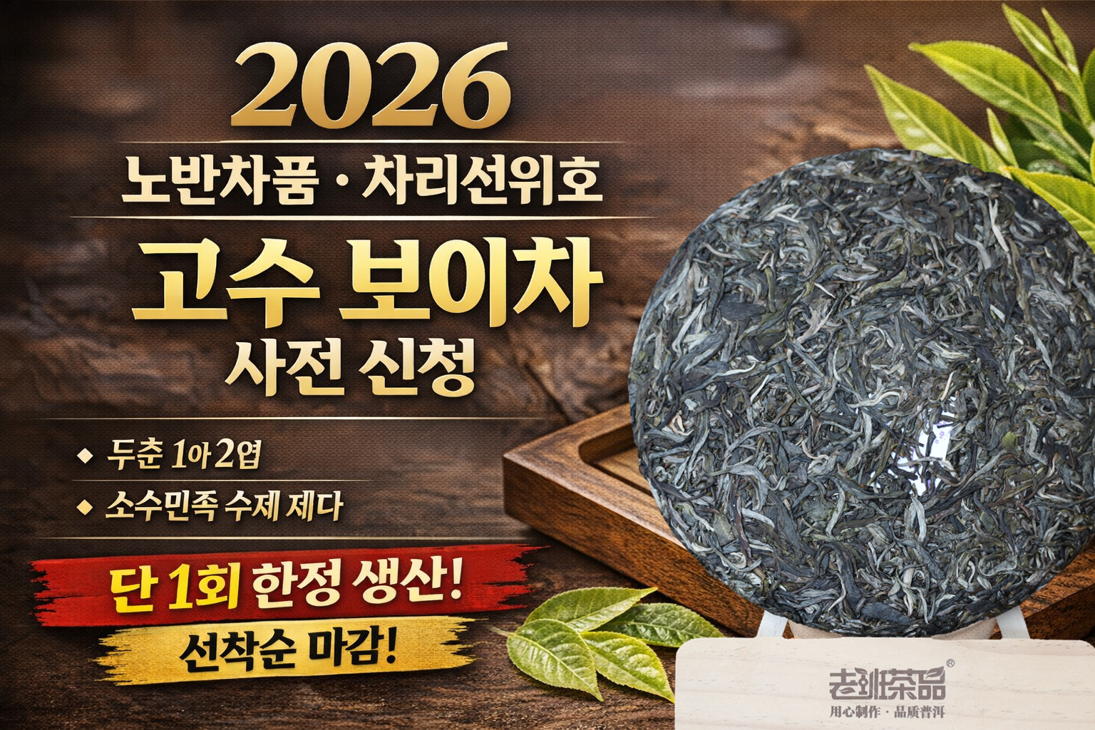 공구2026 특제 보이차